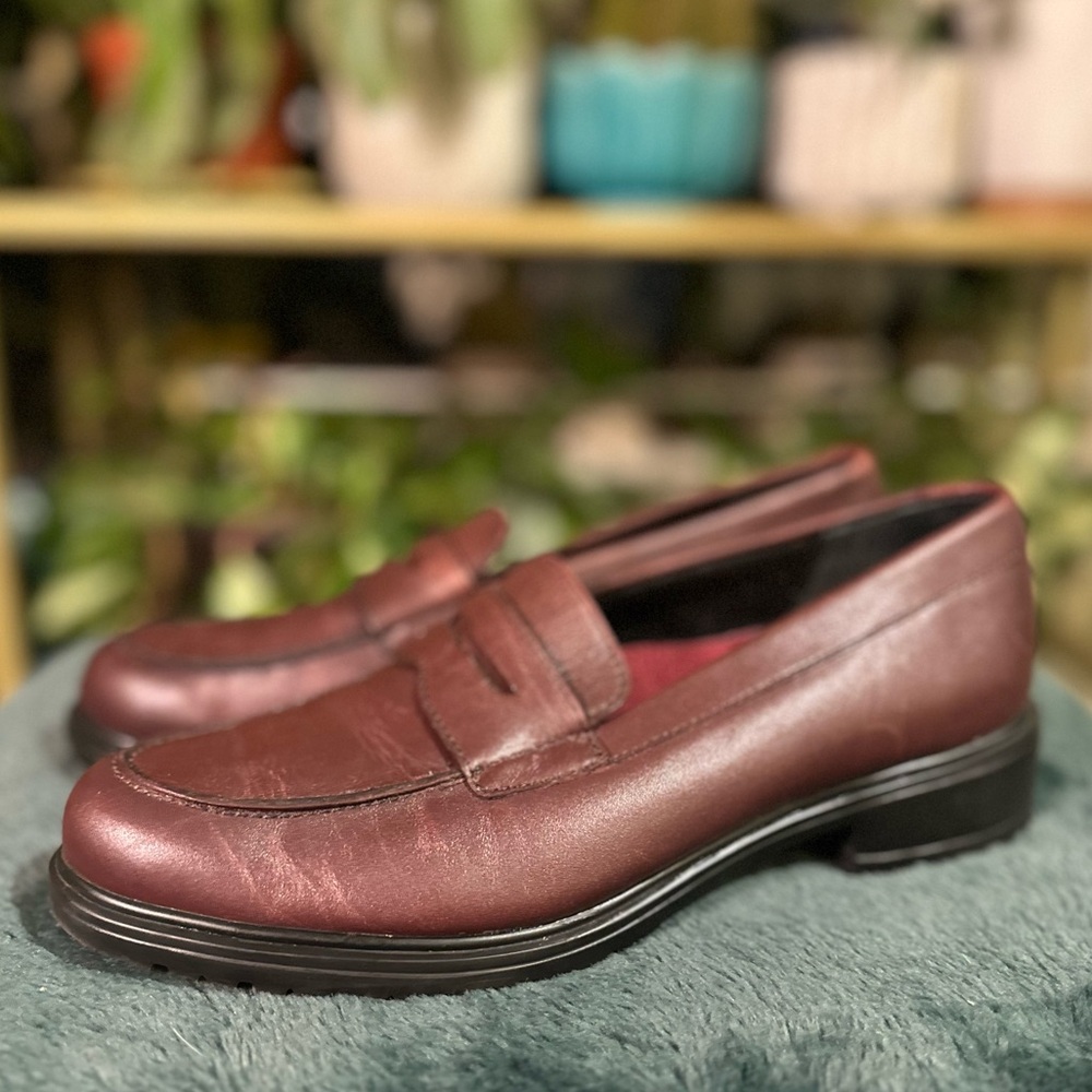 Munro Penny Loafer Burgundy